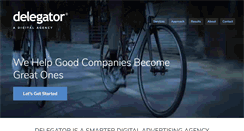 Desktop Screenshot of delegator.com