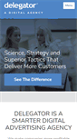 Mobile Screenshot of delegator.com